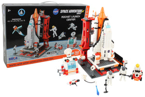 SPACE ADVENTURE ROCKET LAUNCH CENTER CONSTRUCTION TOY