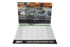 MIGHTY CALENDARS 2025 COMMERCIAL CALENDAR AIRPLANE SHOP