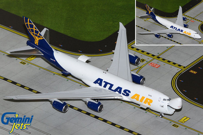 GEMINI ATLAS 747-8F 1/400 APEXLOGISTICS REg#N863GT INTERACTI