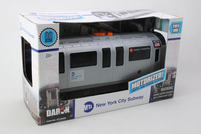 MTA MOTORIZED SUBWAY CAR W/LIGHTS & SOUND