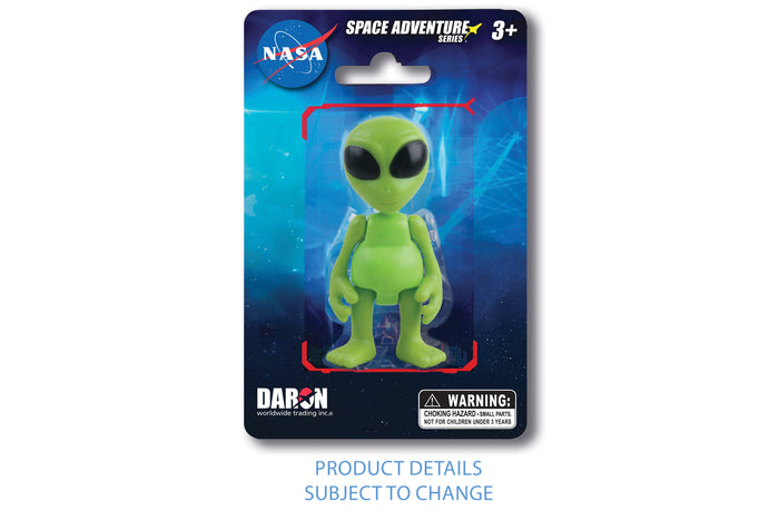 SPACE ADVENTURE ALIEN FIGURE (**)