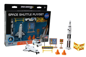 SPACE ADVENTURE 10 PIECE SPACE SHUTTLE SET (**)