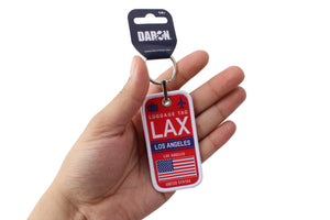 AIRPORT KEYCHAINS LAX