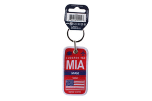 AIRPORT KEYCHAINS MIA