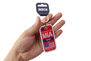 AIRPORT KEYCHAINS MIA