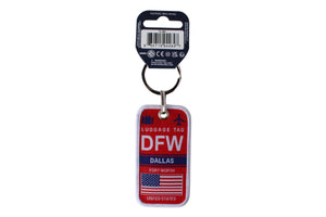 AIRPORT KEYCHAINS DFW