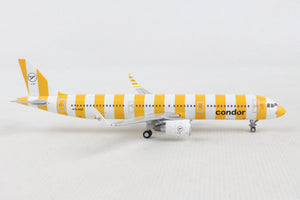 GEMINI CONDOR A321 1/400 REG#D-AIAD YELLOW STRIPES (**)