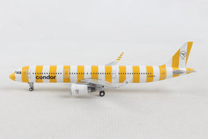 GEMINI CONDOR A321 1/400 REG#D-AIAD YELLOW STRIPES (**)