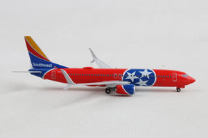 GEMINI SOUTHWEST 737-800S 1/400 TENNESSEE ONE REG#N8620H