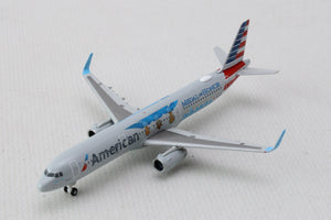 HERPA AMERICAN A321 1/500 MEDAL OF HONOR LIVERY