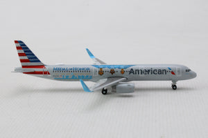 HERPA AMERICAN A321 1/500 MEDAL OF HONOR LIVERY