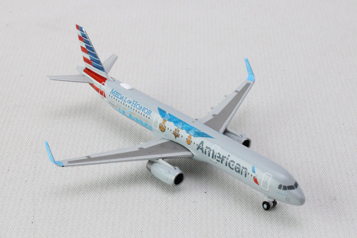 HERPA AMERICAN A321 1/500 MEDAL OF HONOR LIVERY