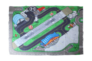 LARGE AIRPORT PLAYMAT (FELT) 41 1/4 X 31 1/2 INCHES