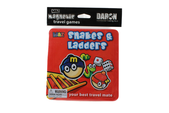 SNAKES & LADDERS MAGNETIC TRAVEL GAME