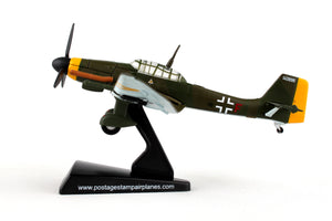 POSTAGE STAMP JU87 STUKA 1/110