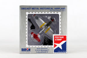 POSTAGE STAMP P-51D MUSTANG TUSKEGEE 1/100