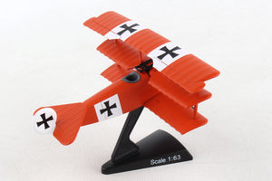 POSTAGE STAMP FOKKER DR.I 1/63 RED BARON VON RICHTHOFEN