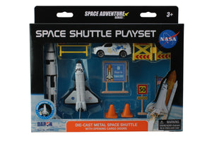 SPACE ADVENTURE 10 PIECE SPACE SHUTTLE SET (**)