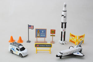 SPACE ADVENTURE 10 PIECE SPACE SHUTTLE SET (**)