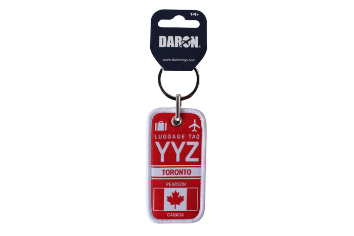 AIRPORT KEYCHAINS YYZ TORONTO