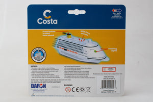 COSTA PULLBACK CRUISE SHIP - NEW LOGO