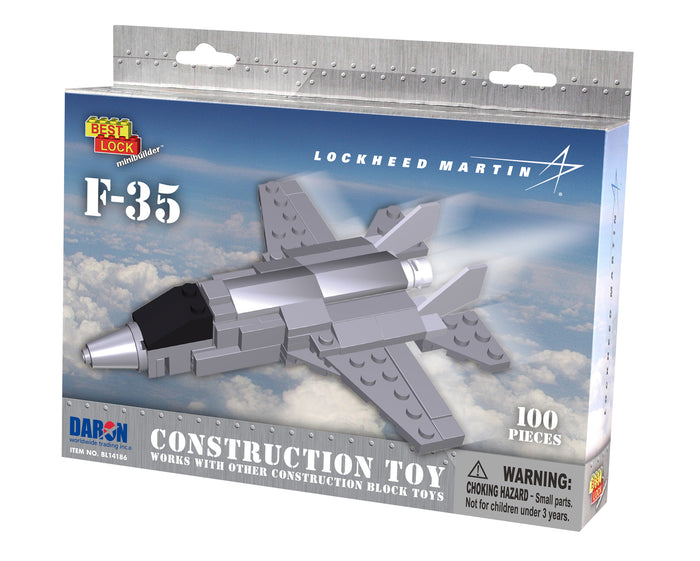 F-35 CONSTRUCTION TOY 124 PIECES