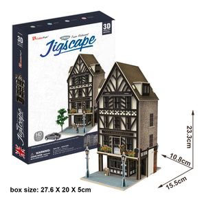 Tudor Restaurant 3D puzzle by Daron toys