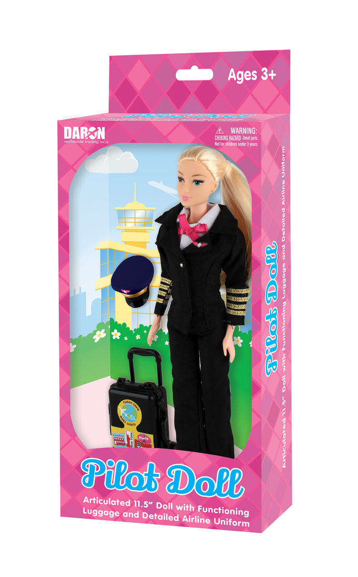 PILOT DOLL FEMALE IN BOX