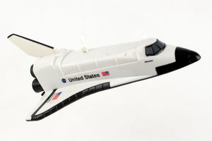 FLYING SPACE SHUTTLE ON A STRING