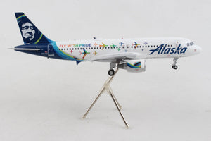 GEMINI200 ALASKA A320 1/200 REG#N854VA FLY WITH PRIDE (**)