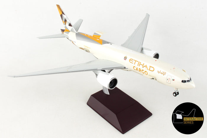 GEMINI200 ETIHAD CARGO 777-200F 1/200 REG#A6-DDE INTERACTIVE