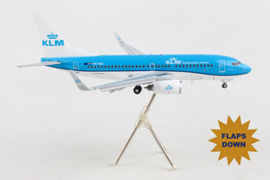 GEMIMI KLM 737-700W 1/200 REG#PH-BGI FLAPS DOWN