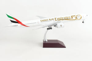 GEMINI200 EMIRATES 777-300ER 1/200 50TH ANNIVERSARY A6-EGE