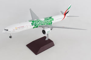 G2UAE799 GEMINI200 EMIRATES 777-300ER 1/200 GREEN EXPO 2020 REG#A6EPU - SkyMarks Models