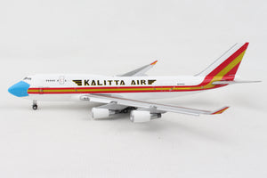 GEMINI KALITTA 747-400BCF 1/400 FLAPS DOWN N744CK MASK LIV