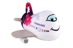 Daron Hawaiian plush airplane by Daron Toys for children ages 3 and up