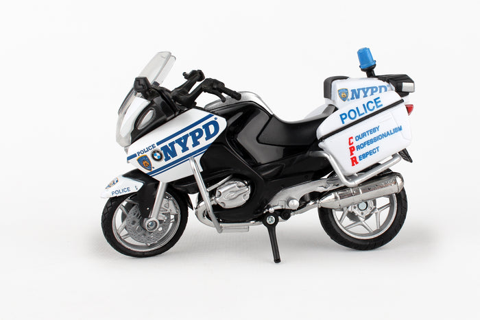 NYPD POLICE MOTORCYLE 1/18