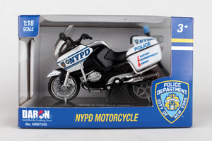 NYPD POLICE MOTORCYLE 1/18