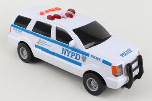 NYPD MOTORIZED SUV WITH LIGHTS & SOUNDS (**)