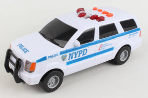 NYPD MOTORIZED SUV WITH LIGHTS & SOUNDS (**)