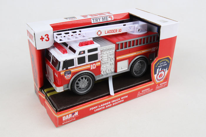 FDNY FIRE TRUCK W/LIGHTS & SOUND