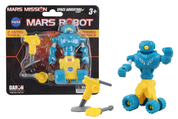 MARS MISSION MARS ROBOT W/2 ACCESSORIES (**)