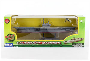 AIRCRAFT CARRIER 9 INCH W/1 HELICOPTER (**)