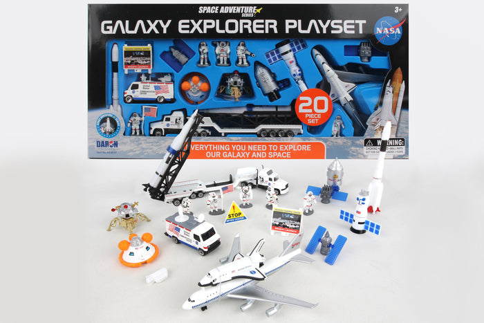 GALAXY EXPLORER 20 PIECE PLAYSET (**)