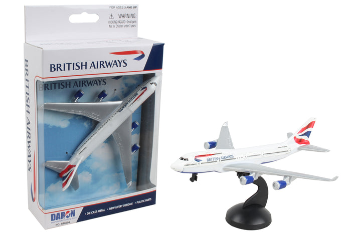 BRITISH AIRWAYS 747 SINGLE PLANE