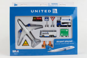 UNITED AIRLINES PLAYSET