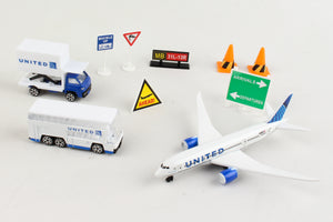 UNITED AIRLINES PLAYSET