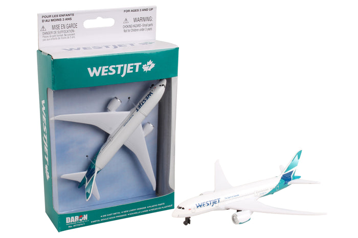 WESTJET SINGLE PLANE NEW LIVERY