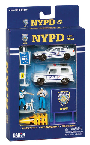 RT8600 NYPD 10 Piece Gift Pack by Daron Toys