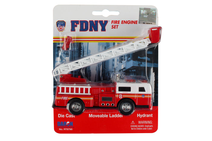 FDNY LADDER DIECAST LADDER TRUCK (**)